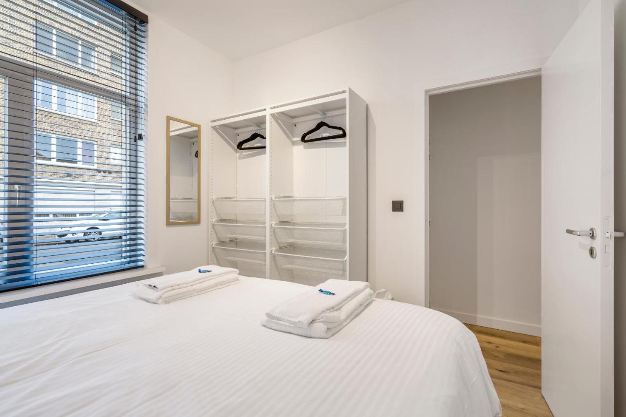 Ferienwohnung Cosy, Furnished & Renovated Flat With Outside Lounge Gent Exterior foto