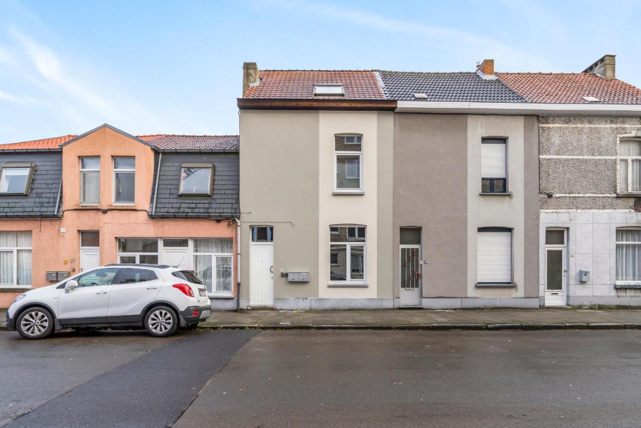 Ferienwohnung Cosy, Furnished & Renovated Flat With Outside Lounge Gent Exterior foto